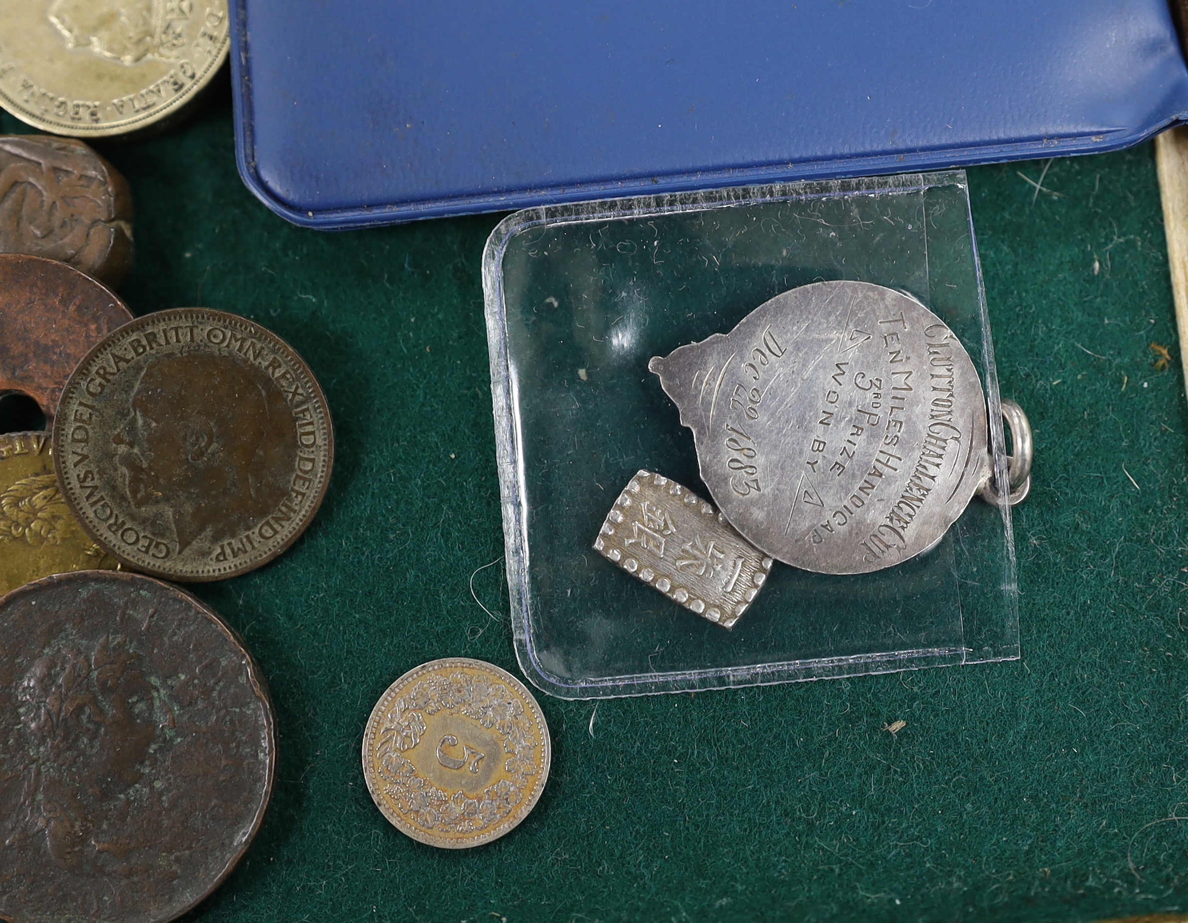 World coins, tokens and commemorative medals, 18th century to present day